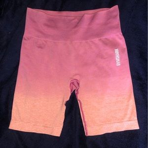 Gym shark seamless ombré shorts